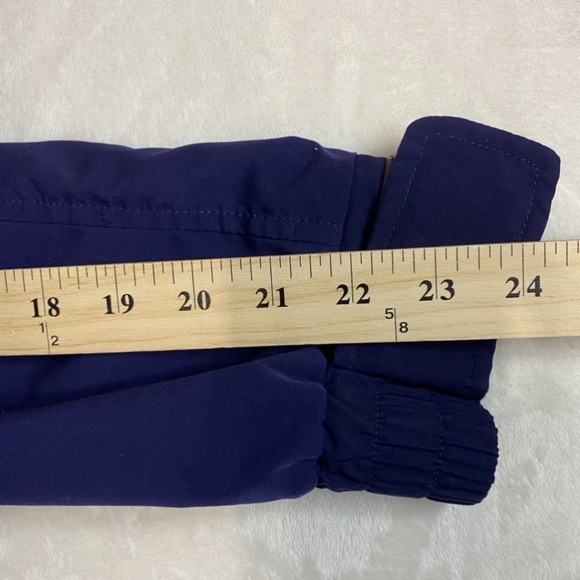 Vintage LL Bean Jacket Men Medium Dark Purple Winter Coat Nordic Lined Outdoor M - Picture 16 of 16